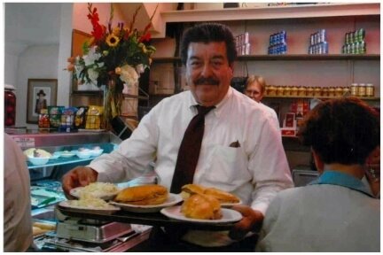 Philippe's Longtime Employee & Manager Retires after 48 Years