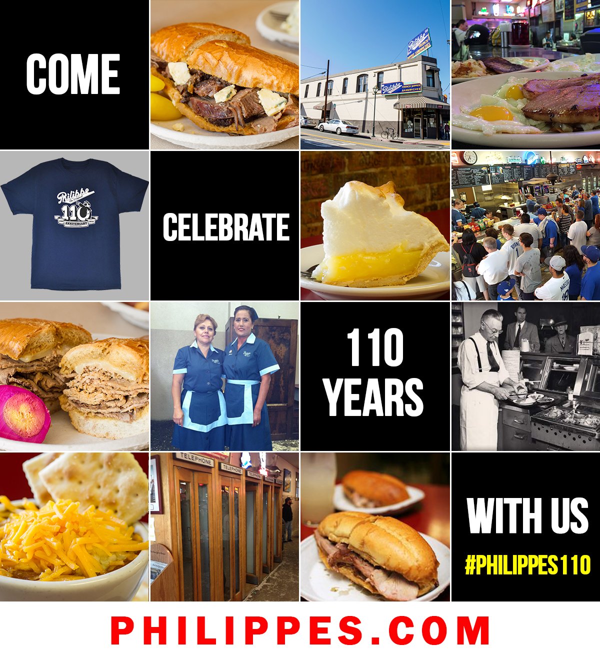 Philippe's Hosts 110th Anniversary Instagram Contest