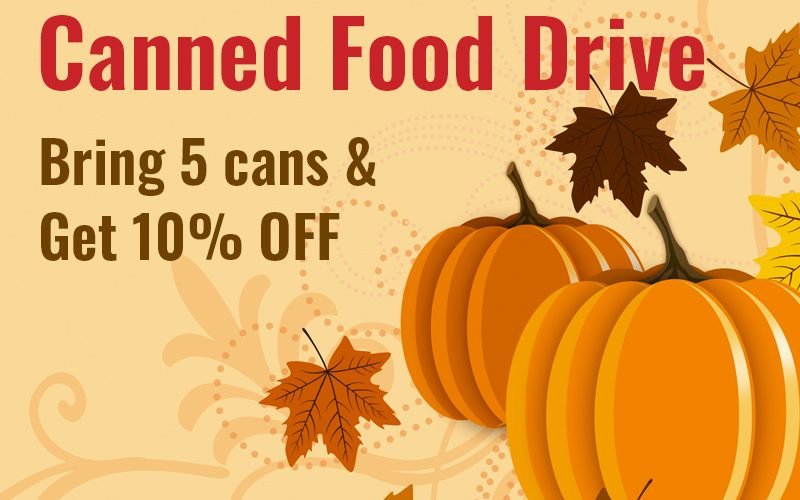 Philippe's Canned Food Drive Underway