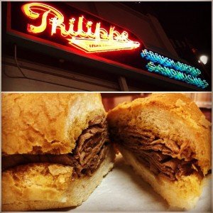 Philippes French Dip at Night 