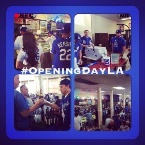 Dodgers Opening Day at Philippes 